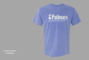 Pathways Logo Periwinkle Tee